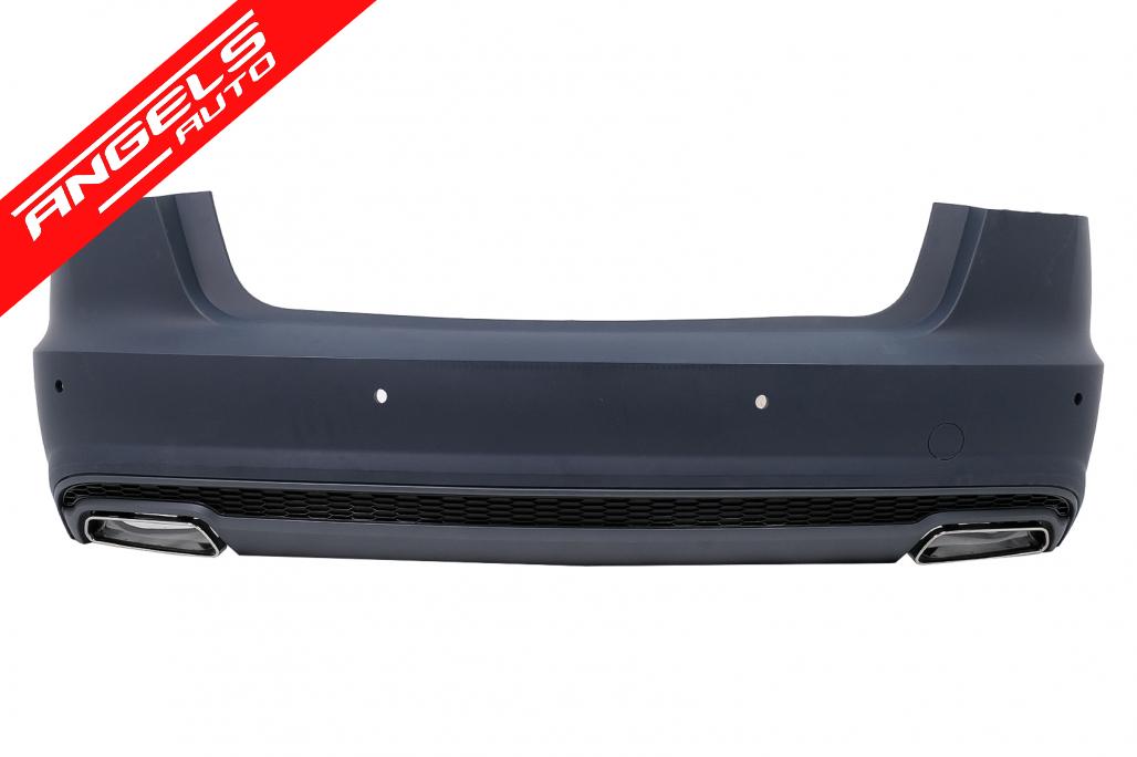 Pachet Exterior compatibil cu Audi A6 C7 4G Limousine (11-18) Conversie la 2018 - imagine 5