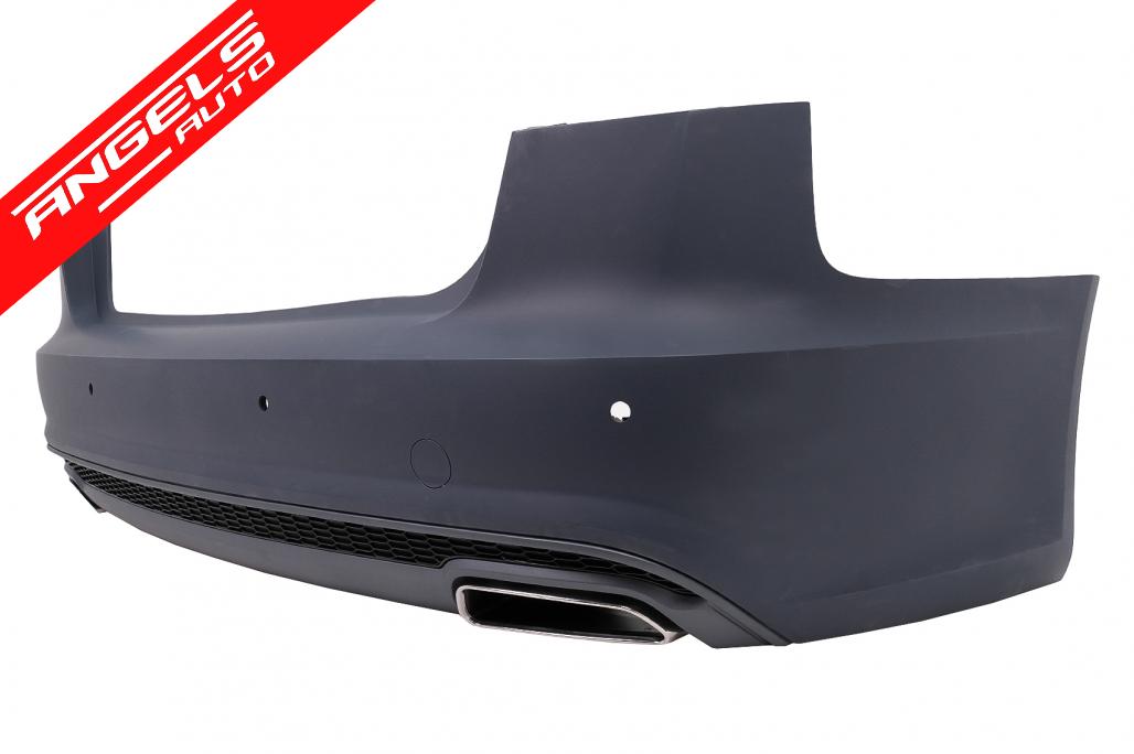 Pachet Exterior compatibil cu Audi A6 C7 4G Limousine (11-18) Conversie la 2018 - imagine 6