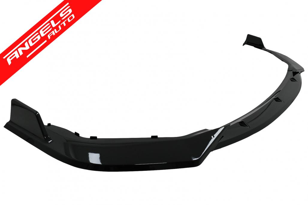 Prelungire Bara compatibila cu FataToyota Corolla XII (2019+) Negru Lucios - imagine 3