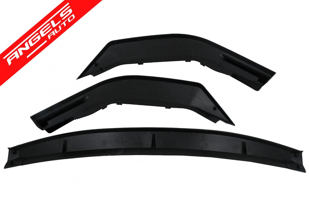 Prelungire Bara compatibila cu FataToyota Corolla XII (2019+) Negru Lucios - imagine 6