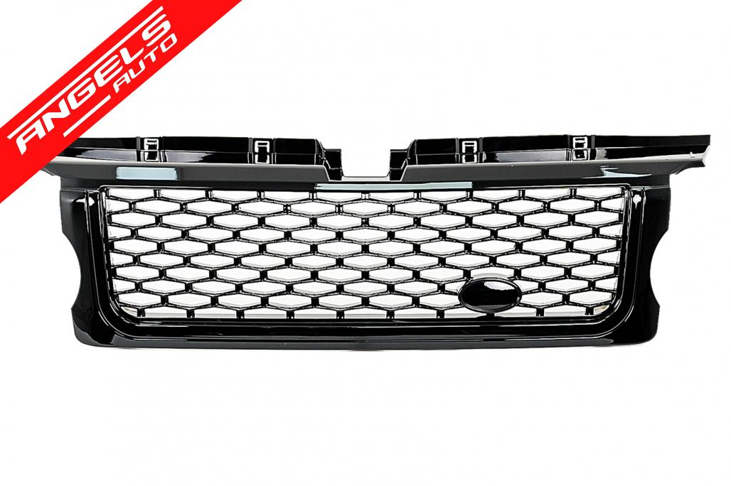Grila Centrala compatibila cu Range Rover Sport L320 (05-08) Autobiography Look Black