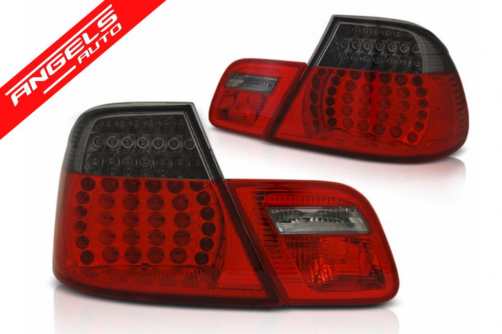Stopuri LED compatibile cu BMW Seria 3 E46 Coupe (2003-2005) Rosu/Fumuriu
