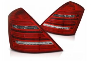 Stopuri LED compatibile cu Mercedes S-Class W221 (05-09) Rosu Clar