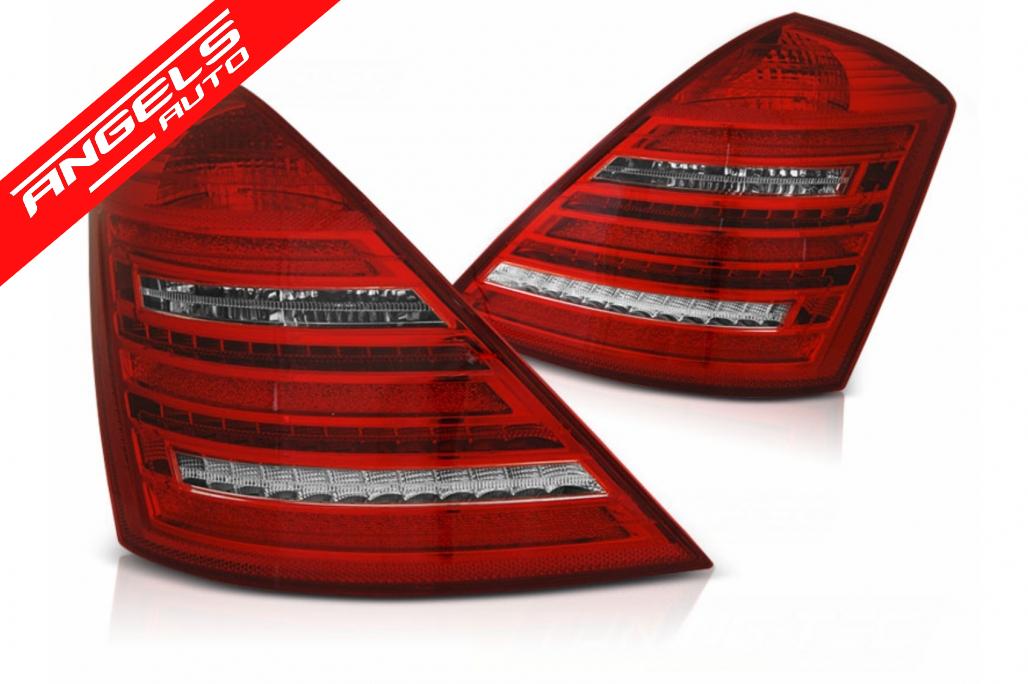 Stopuri LED compatibile cu Mercedes S-Class W221 (05-09) Rosu Clar