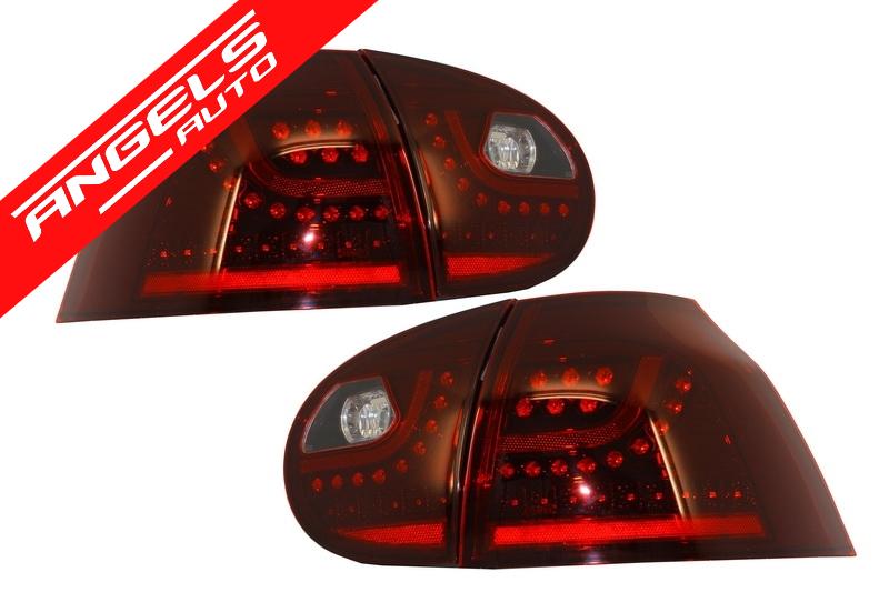 Stopuri LED compatibile cu VW compatibile cu Golf V 5 (2004-2009) Rosu Inchis