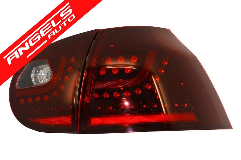 Stopuri LED compatibile cu VW compatibile cu Golf V 5 (2004-2009) Rosu Inchis - imagine 6