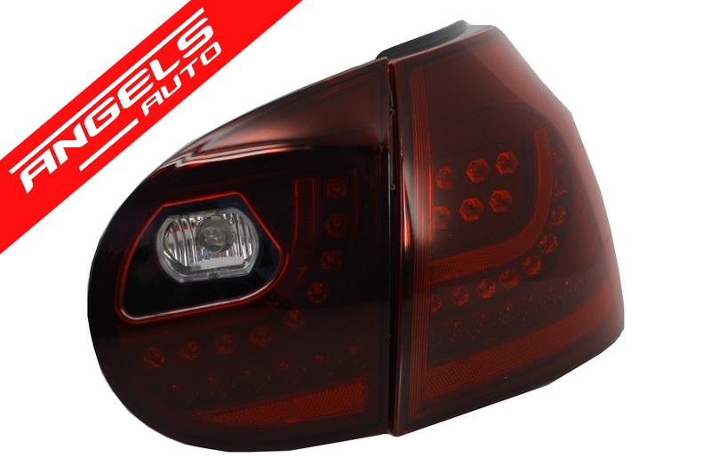 Stopuri LED compatibile cu VW compatibile cu Golf V 5 (2004-2009) Rosu Inchis - imagine 7