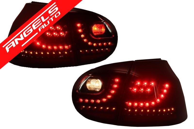 Stopuri LED compatibile cu VW compatibile cu Golf V 5 (2004-2009) Rosu Inchis - imagine 2