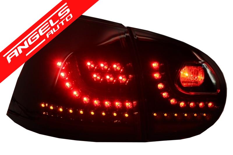 Stopuri LED compatibile cu VW compatibile cu Golf V 5 (2004-2009) Rosu Inchis - imagine 3