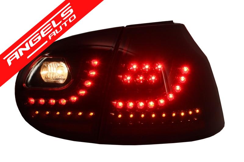 Stopuri LED compatibile cu VW compatibile cu Golf V 5 (2004-2009) Rosu Inchis - imagine 4