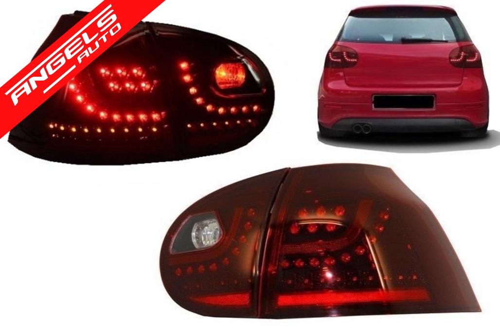 Stopuri LED compatibile cu VW compatibile cu Golf V 5 (2004-2009) Rosu Inchis - imagine 5