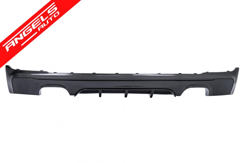 Difuzor Bara Spate Evacuare Dubla compatibil cu BMW Seria 2 F22/F23 (2013-) M Design