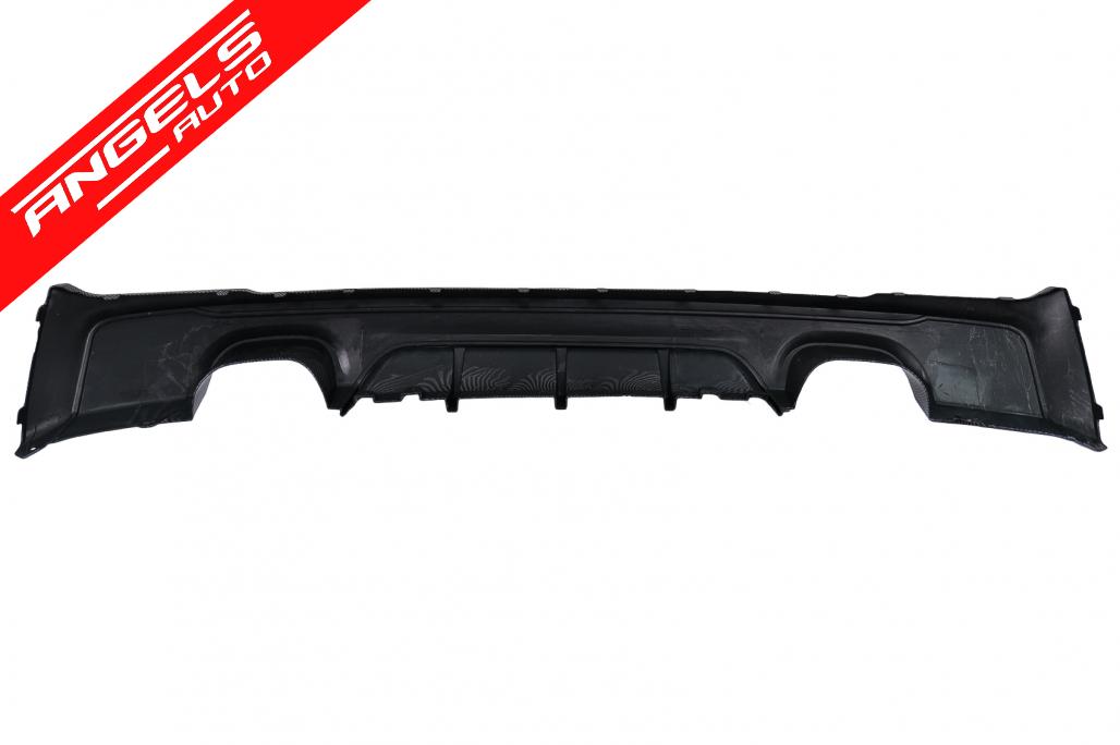 Difuzor Bara Spate Evacuare Dubla compatibil cu BMW Seria 2 F22/F23 (2013-) M Design - imagine 3