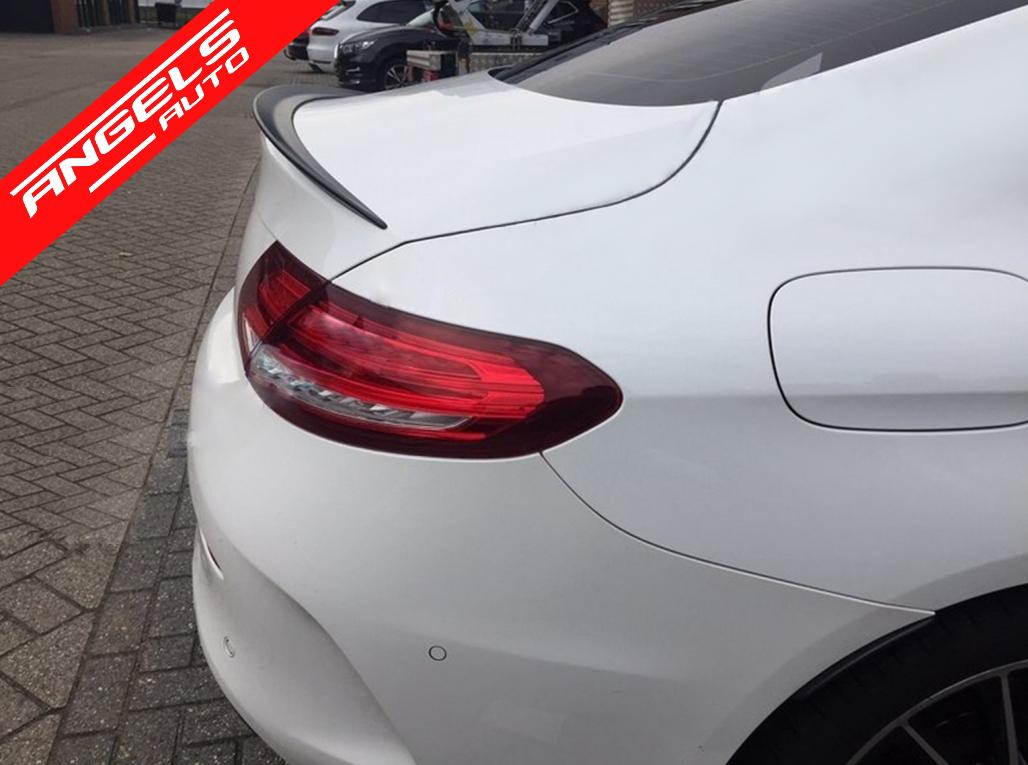 Eleron Portbagaj compatibil cu Mercedes C-Class Coupe C205 (2014-2019) Negru Lucios - imagine 8