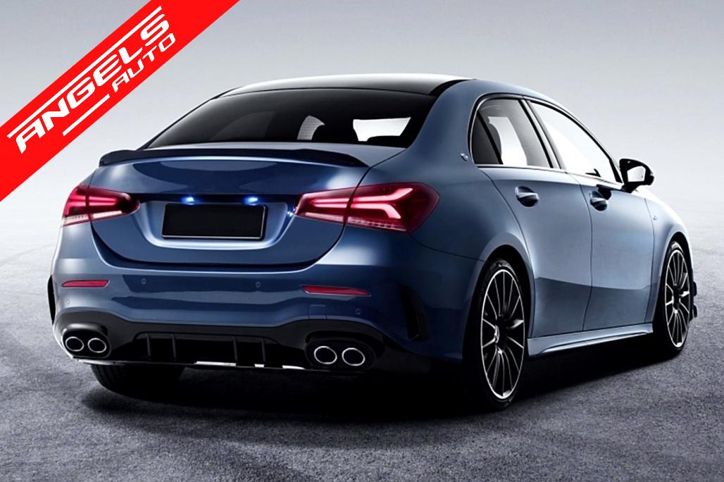 Eleron Portbagaj compatibil cu Mercedes A-Class Sedan V177 (2018-up)A45 Design Negru - imagine 7