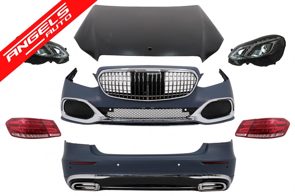 Kit Exterior compatibil cu Mercedes E-Class W212 (09-12) Conversie la Facelift M