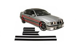 Bandouri Laterale compatibil cu BMW E36 Seria 3 Limousine Touring (91-98) Sport M3