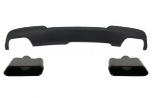 Difuzor de aer si Tobe compatibil cu BMW F10 F11 Seria 5 (2011-2017) M-Technik Look