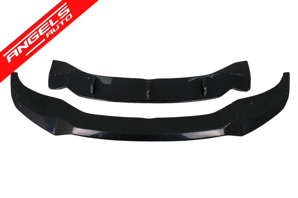 Prelungire Bara Fata compatibila cu BMW X5 G05 M-Package (18-22) M Sport Negru Lucios - imagine 2