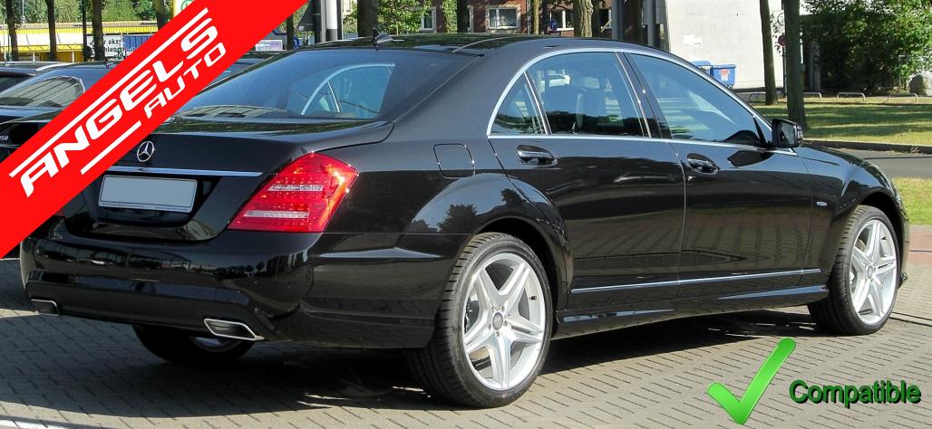 Difuzor Bara Spate compatibil cu Mercedes S-Class W221 (10-13) Facelift S63 S65 - imagine 5