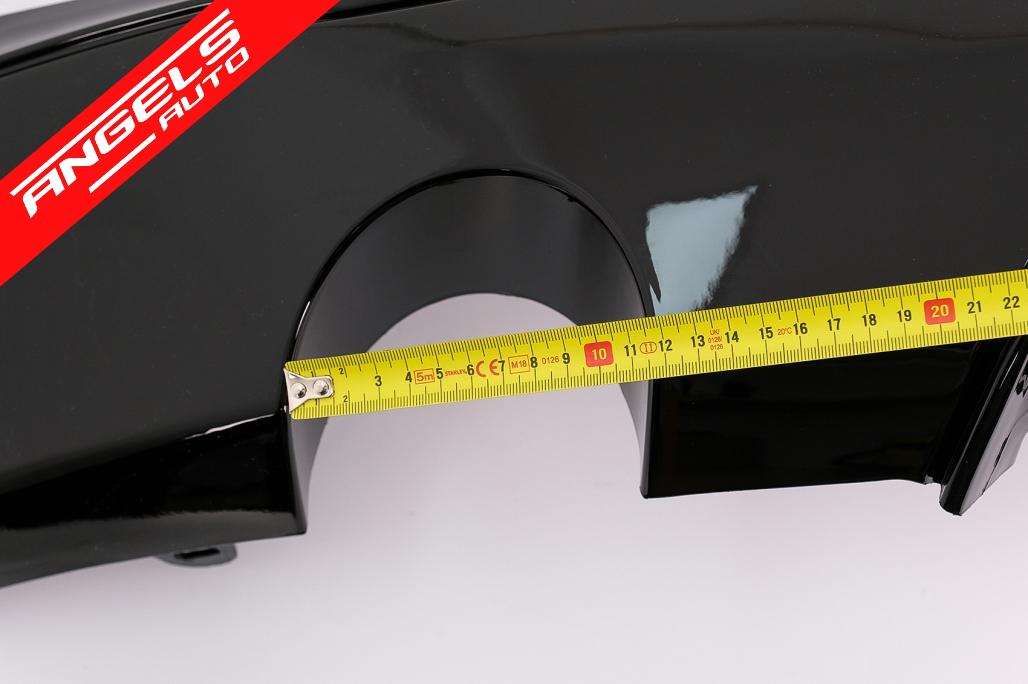 Difuzor Bara Spate Evacuare Stanga compatibil cu BMW Seria 2 F22/F23 (2013-up) Negru - imagine 4