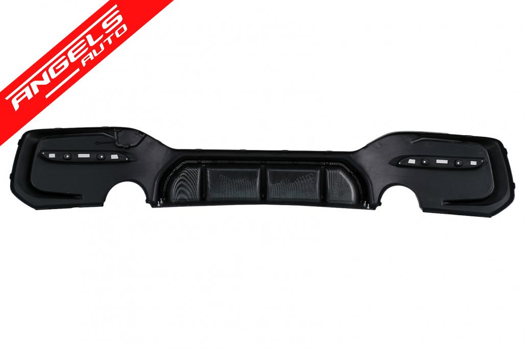Difuzor Bara Spate Evacuare Dubla compatibil cu BMW Seria 1 F20 F21 LCI (15-19) - imagine 3