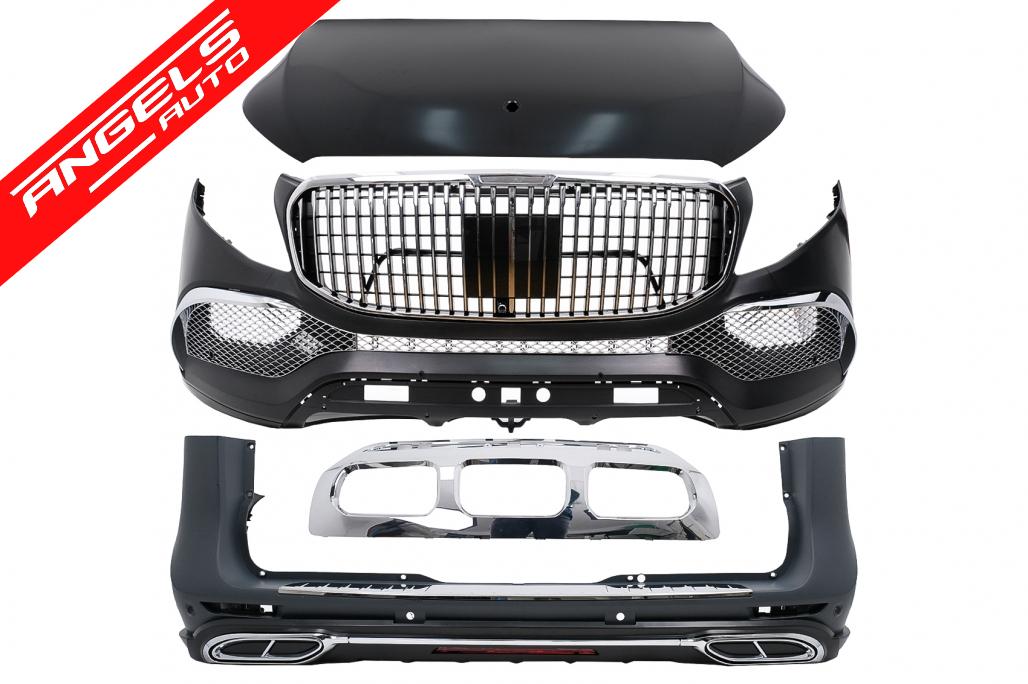 Kit Exterior compatibil cu Mercedes V-Class W447 (14-03.19) Conversie la 2020 Design