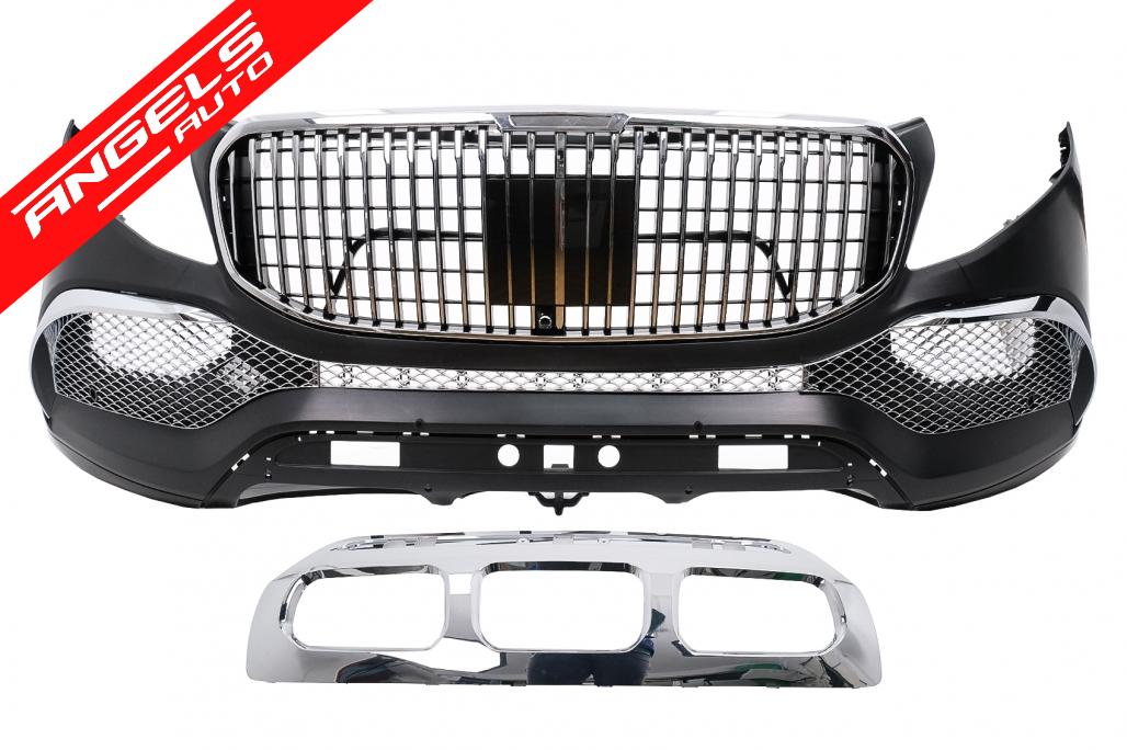 Kit Exterior compatibil cu Mercedes V-Class W447 (14-03.19) Conversie la 2020 Design - imagine 2