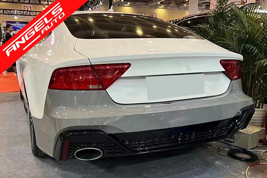 Pachet Exterior compatibil cu Audi A7 4G (10-17) Wide RS Design Conversie la 2020+ - imagine 8