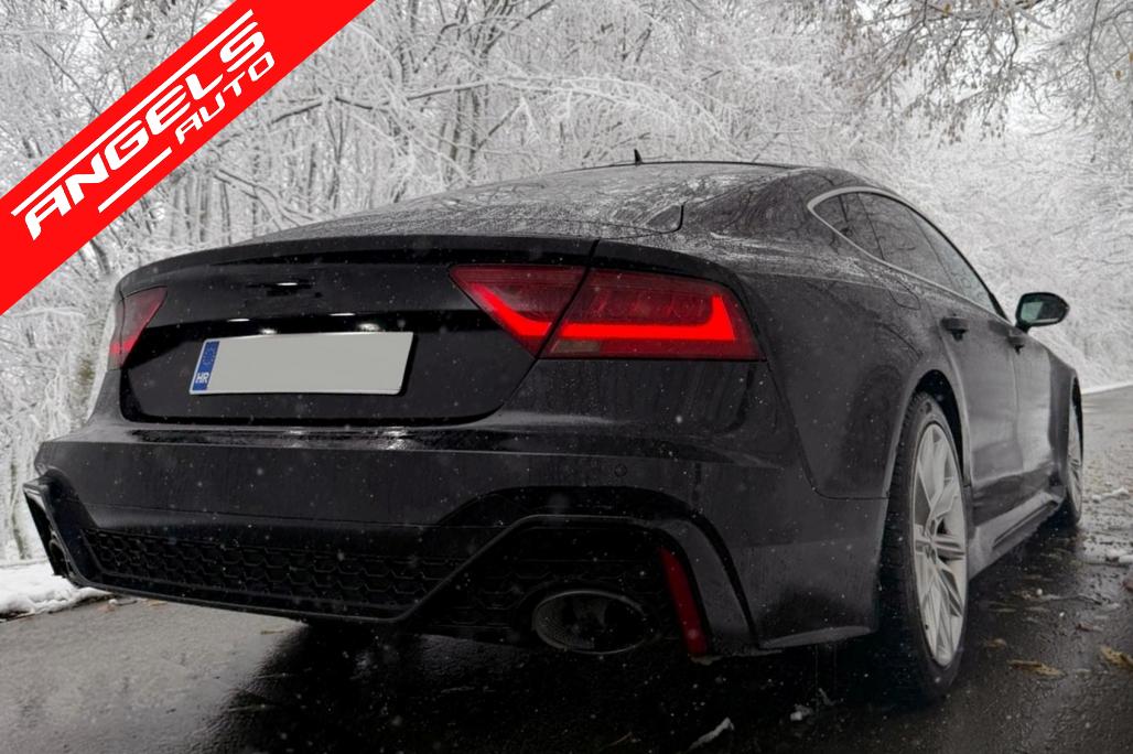 Pachet Exterior compatibil cu Audi A7 4G (2010-2014) Wide RS Design Conversie la 2020+ - imagine 15