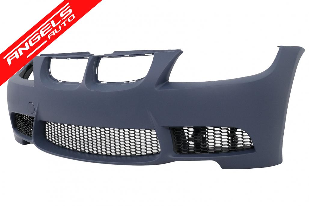 Bara Fata compatibila cu BMW Seria 3 E90 E91 LCI Facelift (2008-2011) M3 Design fara Proiectoare - imagine 4