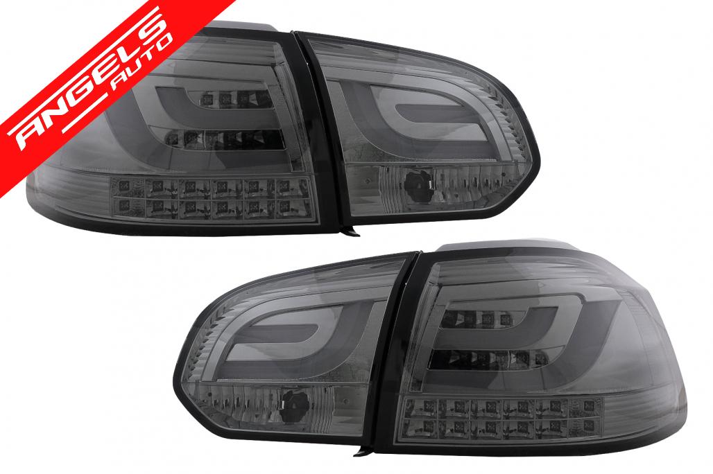 Stopuri LED compatibile cu VW compatibile cu Golf 6 VI (2008-2013) Tube Light Bar Fumuriu
