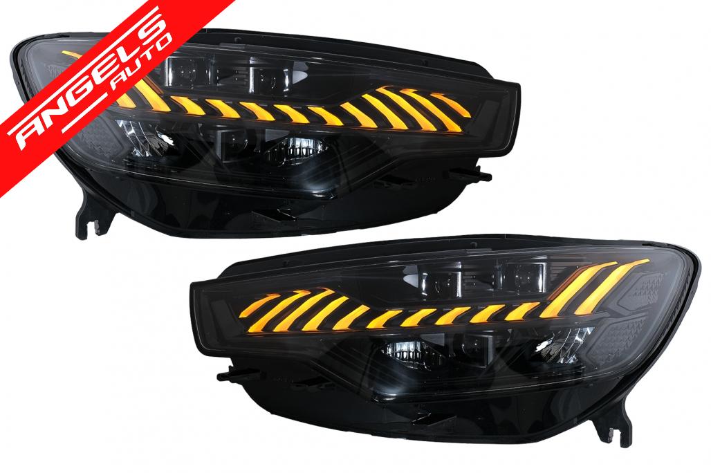 Faruri LED compatibile cu Audi A6 4G C7 (11-14) Facelift conversie de la Xenon la LED - imagine 3