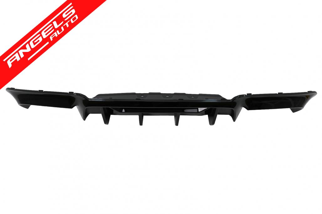 Difuzor de Aer Evacuare Dubla compatibil cu BMW Seria 5 F10 F11 (2011-2017) M Design - imagine 5