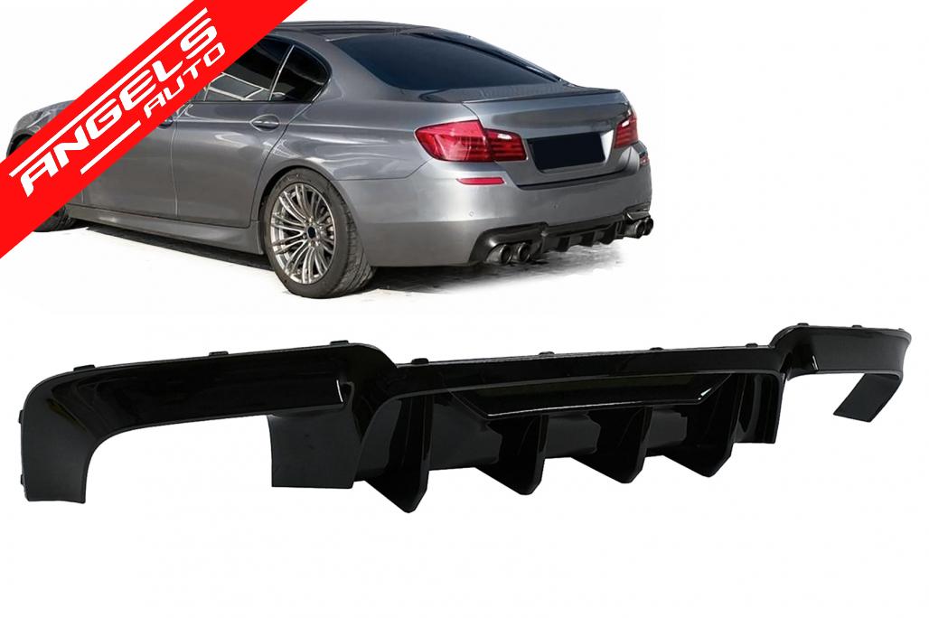 Difuzor de Aer Evacuare Dubla compatibil cu BMW Seria 5 F10 F11 (2011-2017) M Design