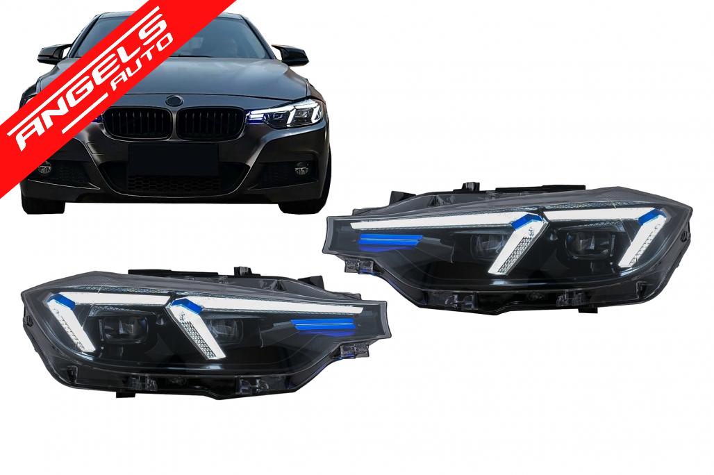 Faruri LED DRL compatibile cu BMW Seria 3 F30 F31 Sedan Touring (10.11-05.15) Design