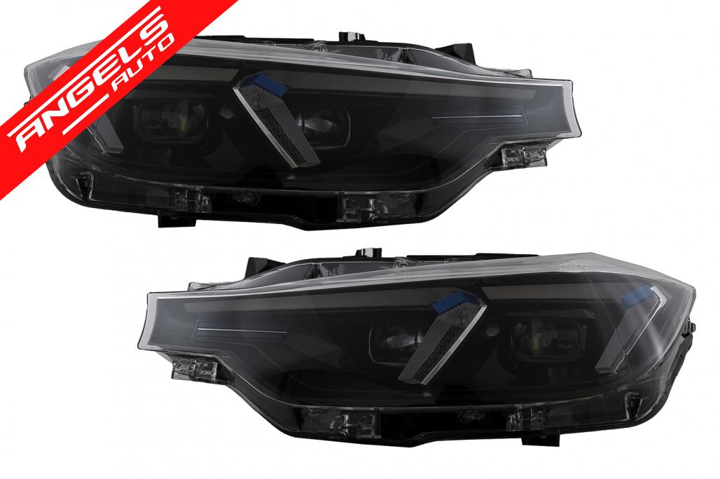 Faruri LED DRL compatibile cu BMW Seria 3 F30 F31 Sedan Touring (10.11-19) - imagine 3