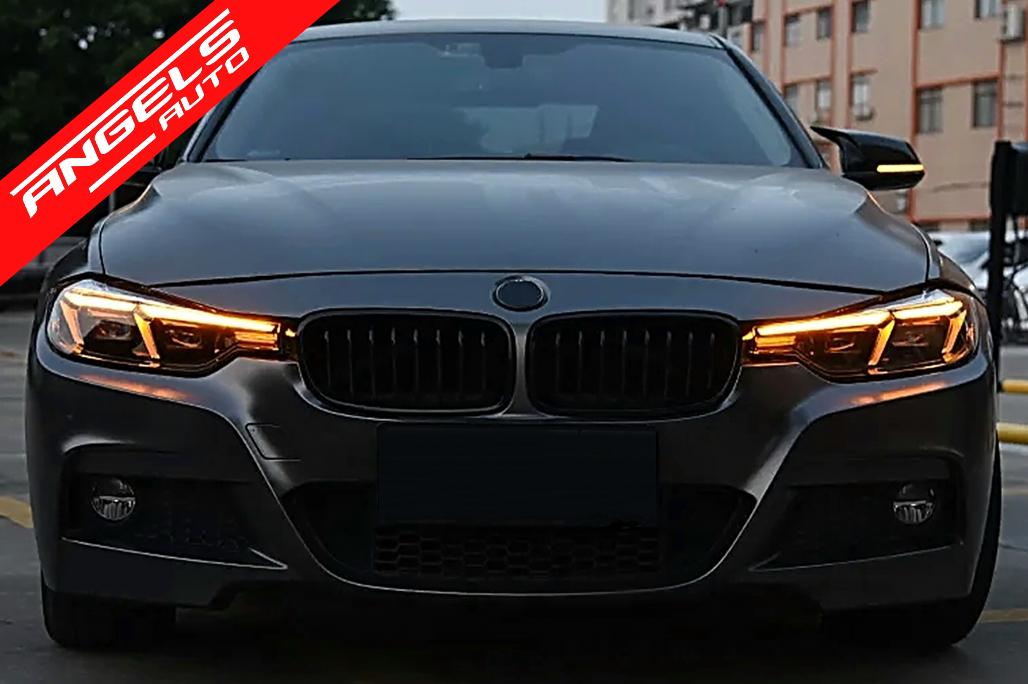 Faruri LED DRL compatibile cu BMW Seria 3 F30 F31 Sedan Touring (10.11-19) - imagine 7