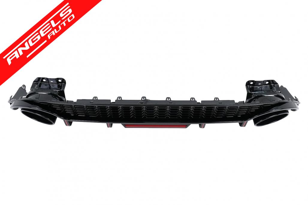 Difuzor Bara Spate compatibil cu Audi A3 8Y Hatchback S-Line S3 (2020-up) - imagine 3