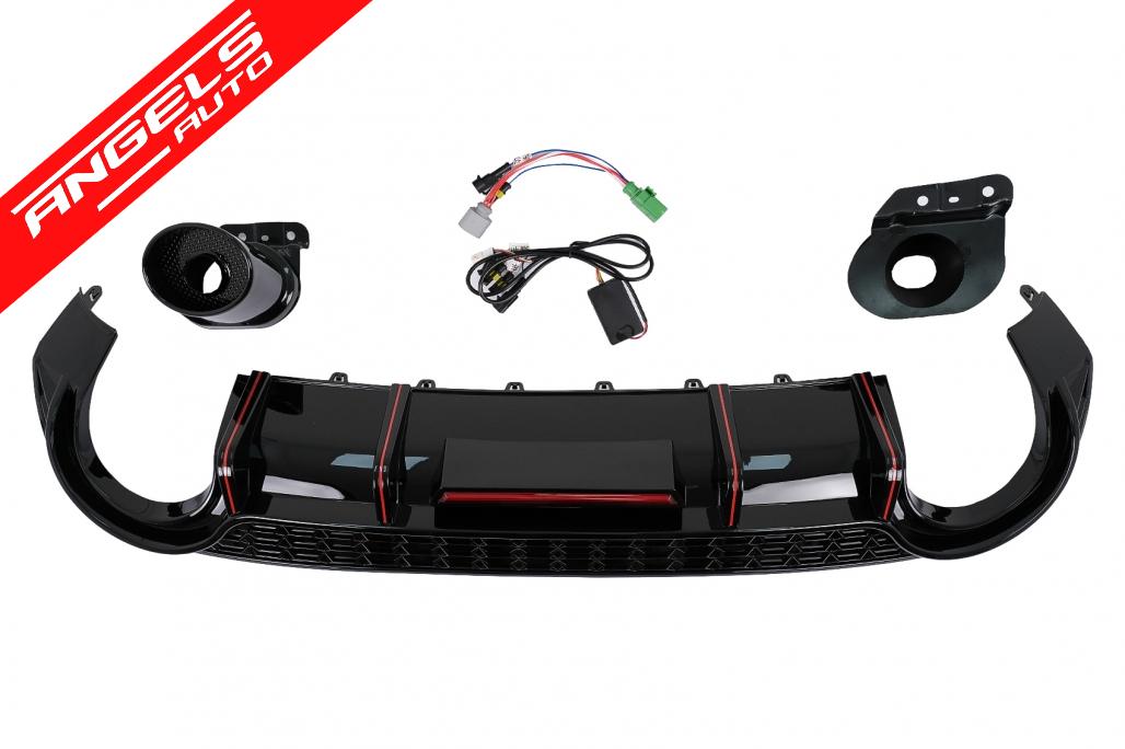 Difuzor Bara Spate compatibil cu Audi A3 8Y Sedan S-Line S3 (2020-) - imagine 5