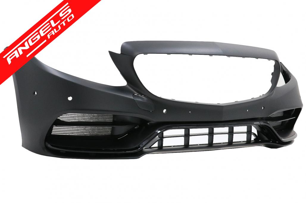 Pachet Exterior compatibil cu Mercedes C-Class W205 Sedan (2014-2020) C63 Look - imagine 3