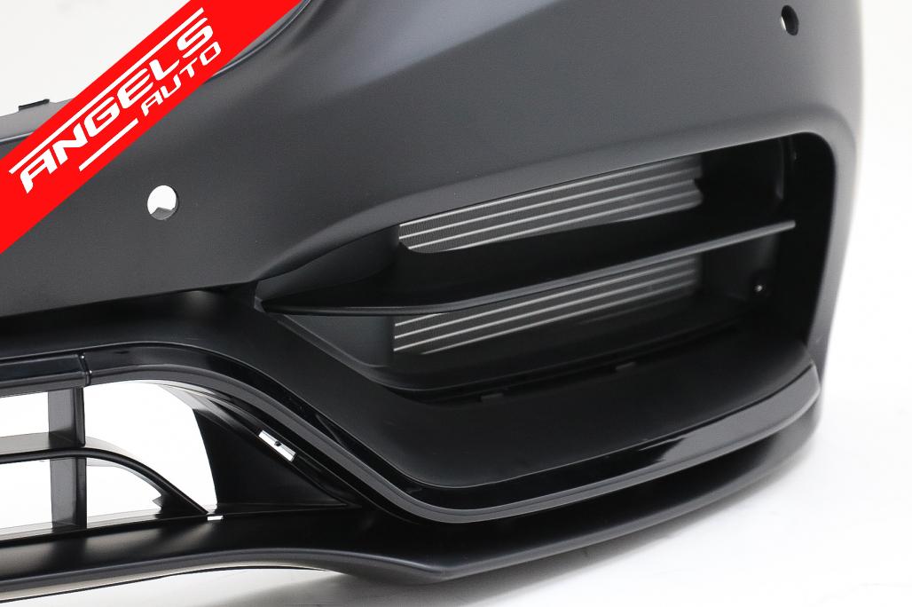 Pachet Exterior compatibil cu Mercedes C-Class W205 Sedan (2014-2020) C63 Look - imagine 4