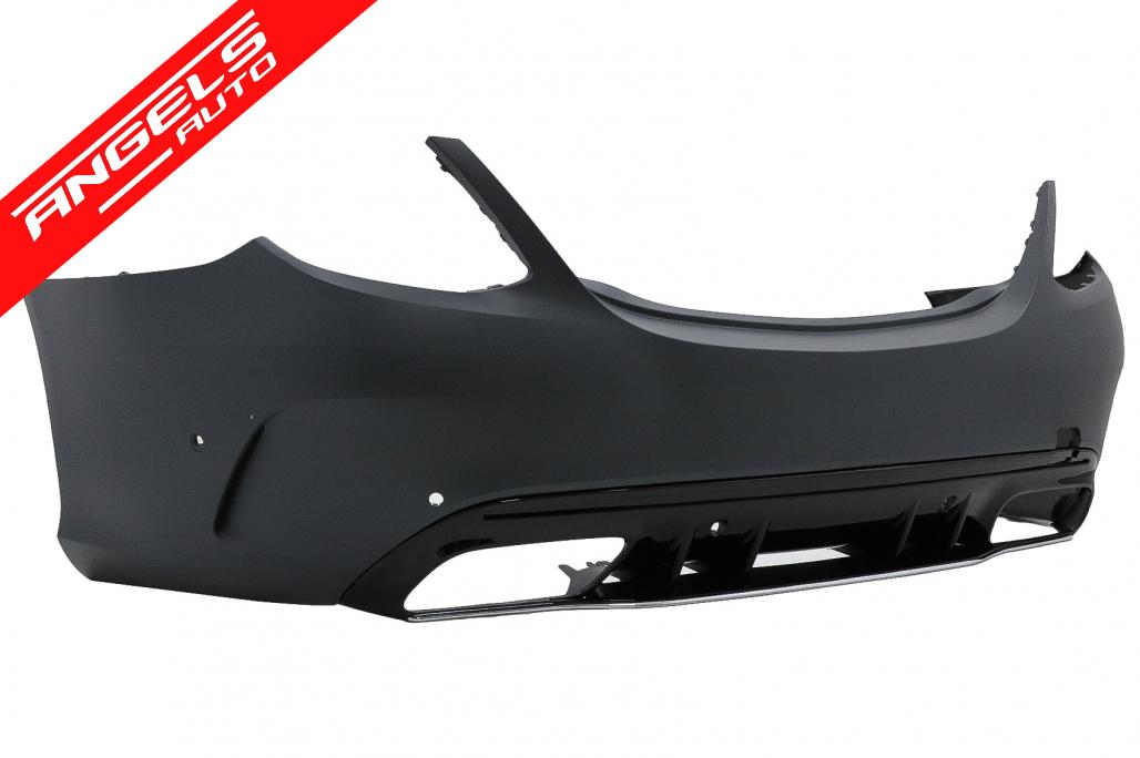 Pachet Exterior compatibil cu Mercedes C-Class W205 Sedan (2014-2020) C63 Look - imagine 6