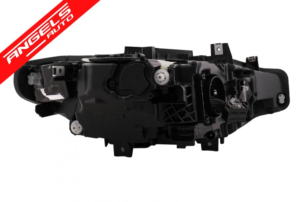 Faruri Full LED Angel Eyes compatibile cu BMW Seria 3 F30 F31 Sedan Touring (2011-up) - imagine 2