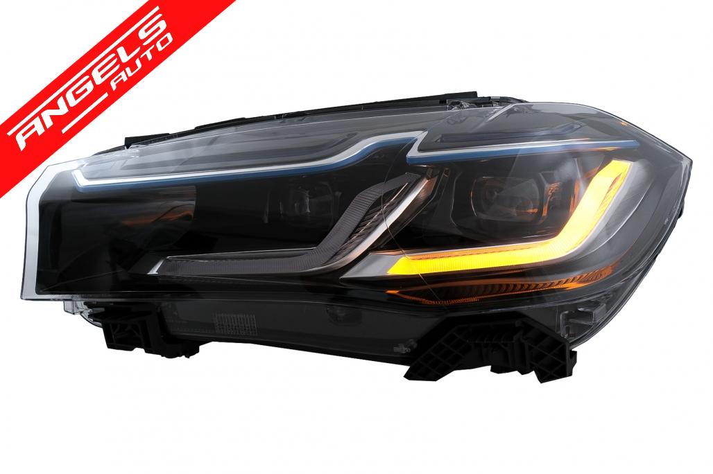 Faruri Full LED compatibile cu BMW X5 F15 (2013-2018) Conversie de la HID la LED - imagine 4