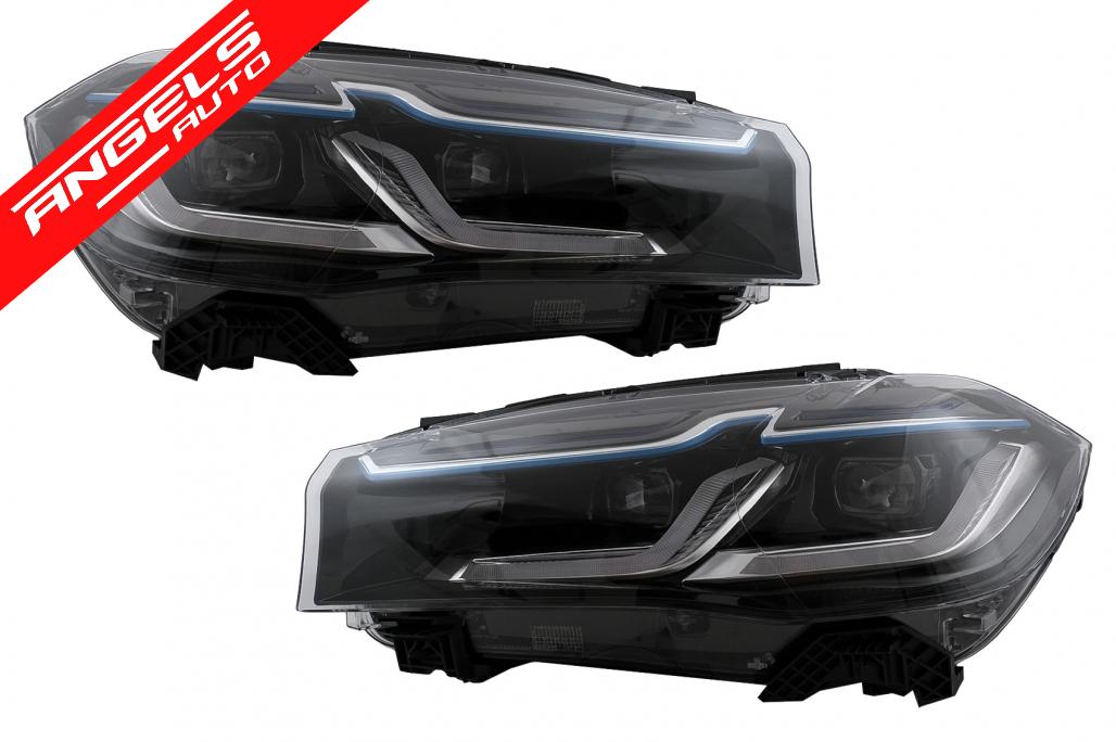 Faruri Full LED compatibile cu BMW X5 F15 (2013-2018) Conversie de la HID la LED - imagine 8