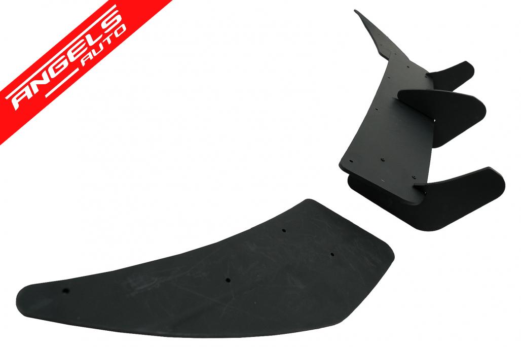 Extensie Difuzor Bara Spate compatibila cu VW compatibila cu Golf 7 VII R (2013-2016) - imagine 7