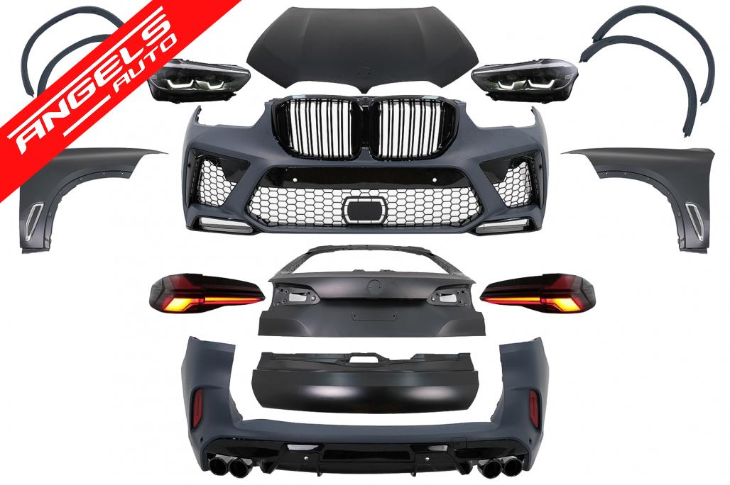 Pachet Exterior Complet compatibil cu BMW X5 E70 (2007-2013) Conversie la X5M 2024 Design