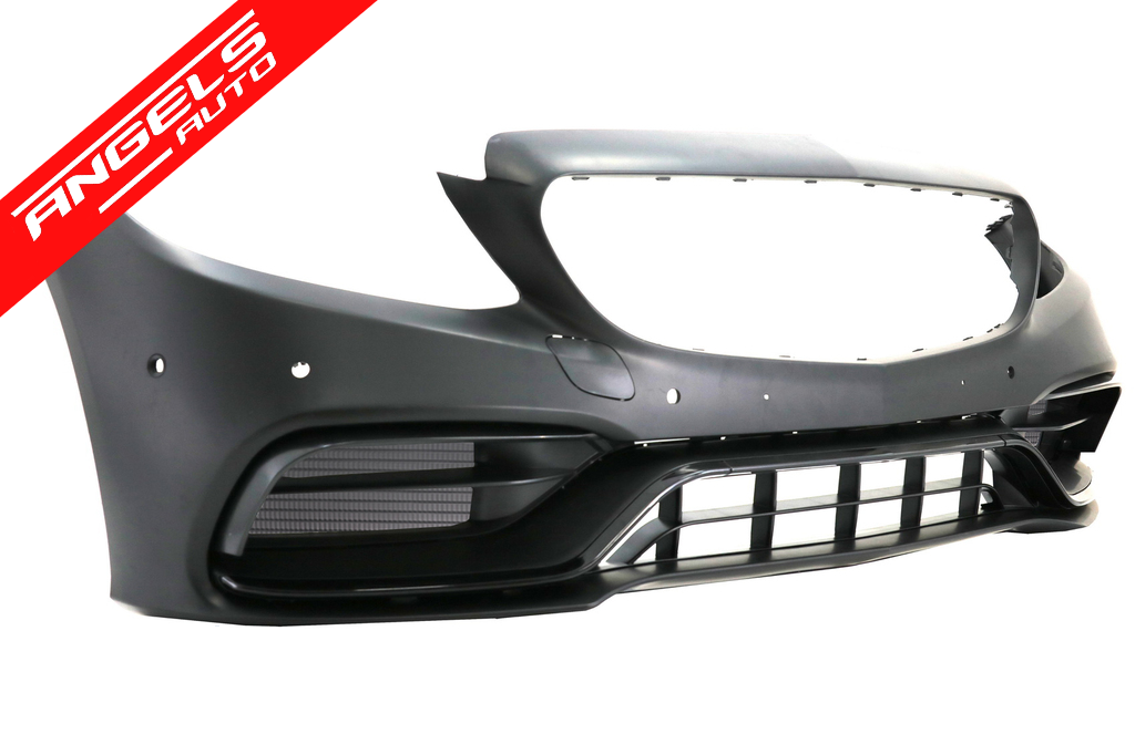Bara Fata cu Difuzor Spate compatibila cu Mercedes C-Class A205 C205 Coupe (2014-2019) C63 - imagine 3