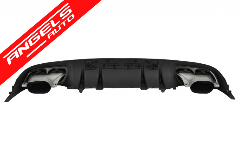 Bara Fata cu Difuzor Spate compatibila cu Mercedes C-Class A205 C205 Coupe (2014-2019) C63 - imagine 7
